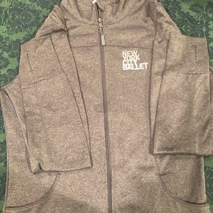 NYC Ballet zip up.
